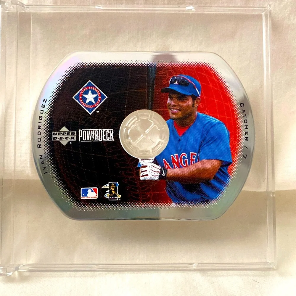 2000 Upper Deck PowerDeck #9 Ivan Rodriguez Rangers (MISC14)